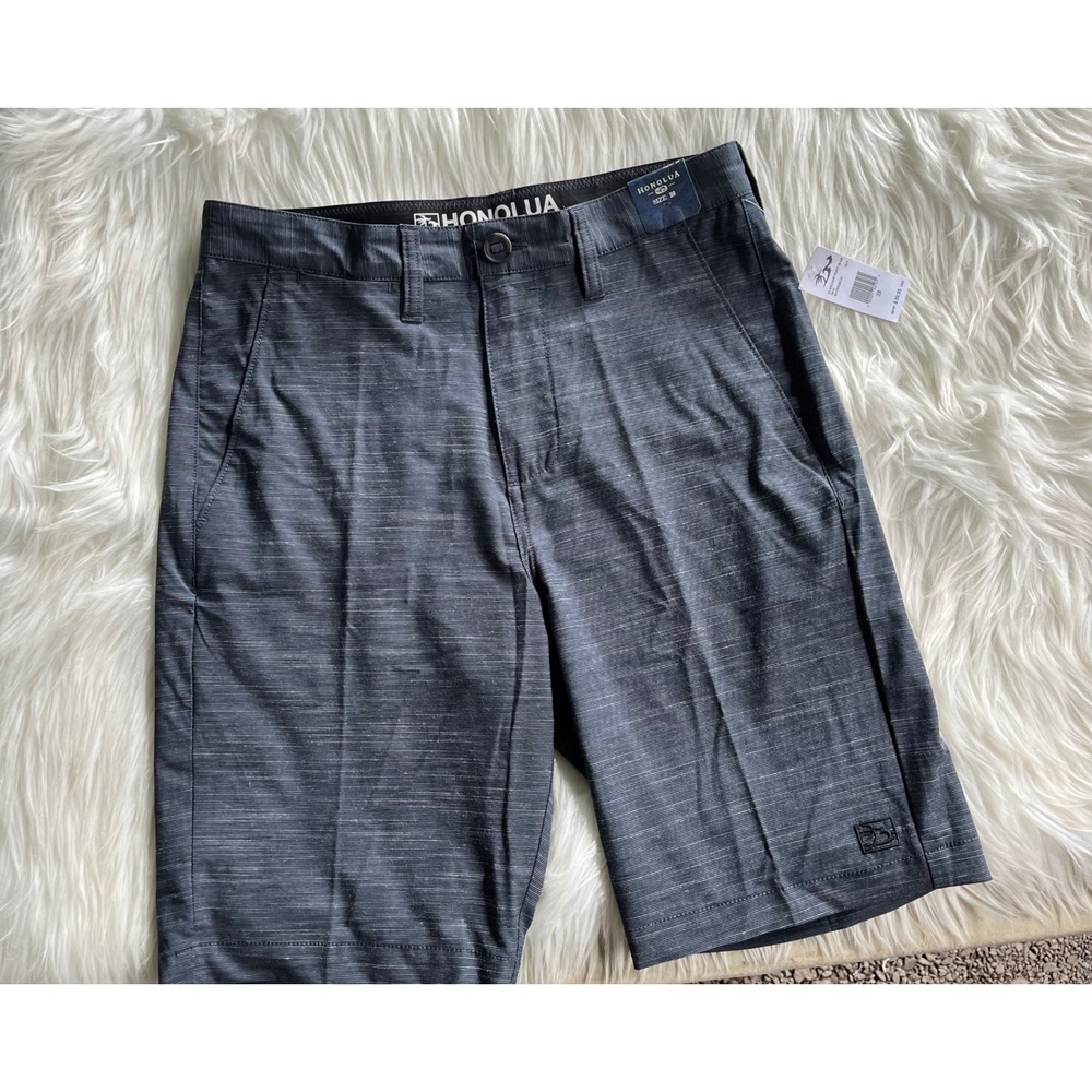 NWT Honolua Surf Co. Surf Shorts Boardshort 29 Navy Blue Heather